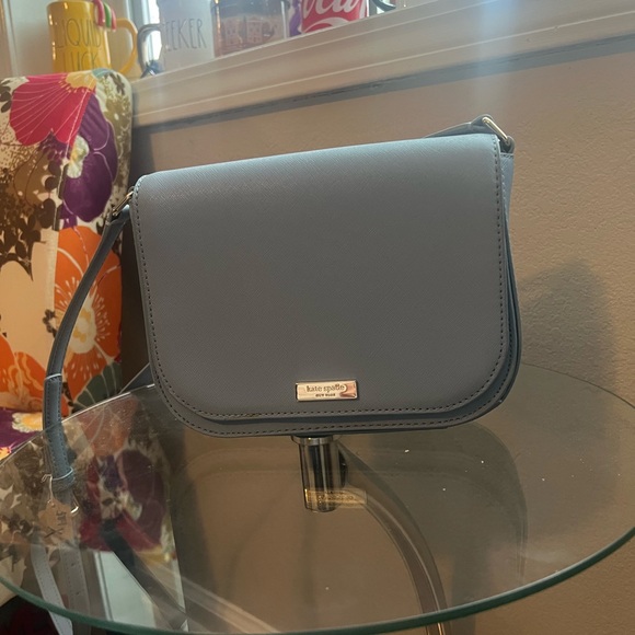kate spade Handbags - Kate Spade Slate Blue Crossbody Bag